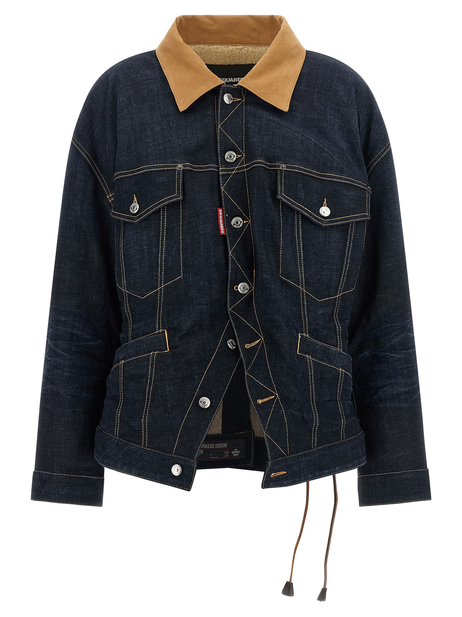 Dsquared2 'Wrap Over' Jacket