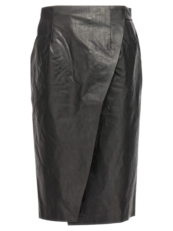 kassl editions 'wrap skirt oil' skirt KASSL EDITIONS 'Wrap Skirt Oil' Skirt
