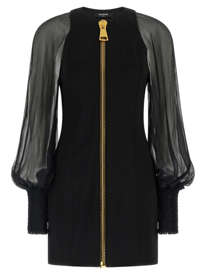 balmain xl zip dress Balmain XL Zip Dress