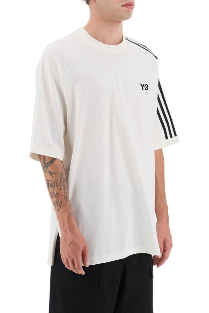 Y-3 3-stripes Crew-neck T-shirt