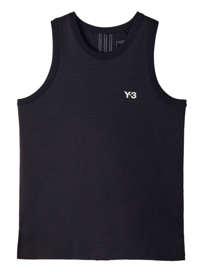 y 3 basketball tank top with logo Y - 3 BASKETBALL TANK TOP WITH LOGO