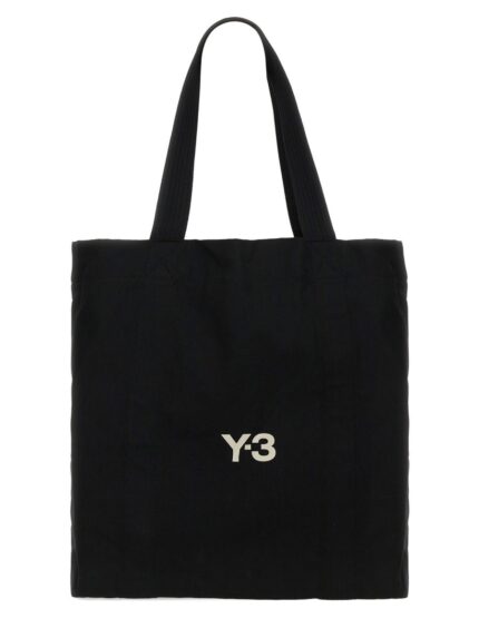 Y - 3 BORSA TOTE IN CANVAS