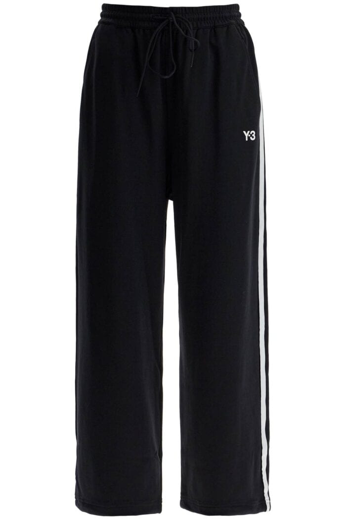 Y-3 Cropped Wide-leg Joggers With