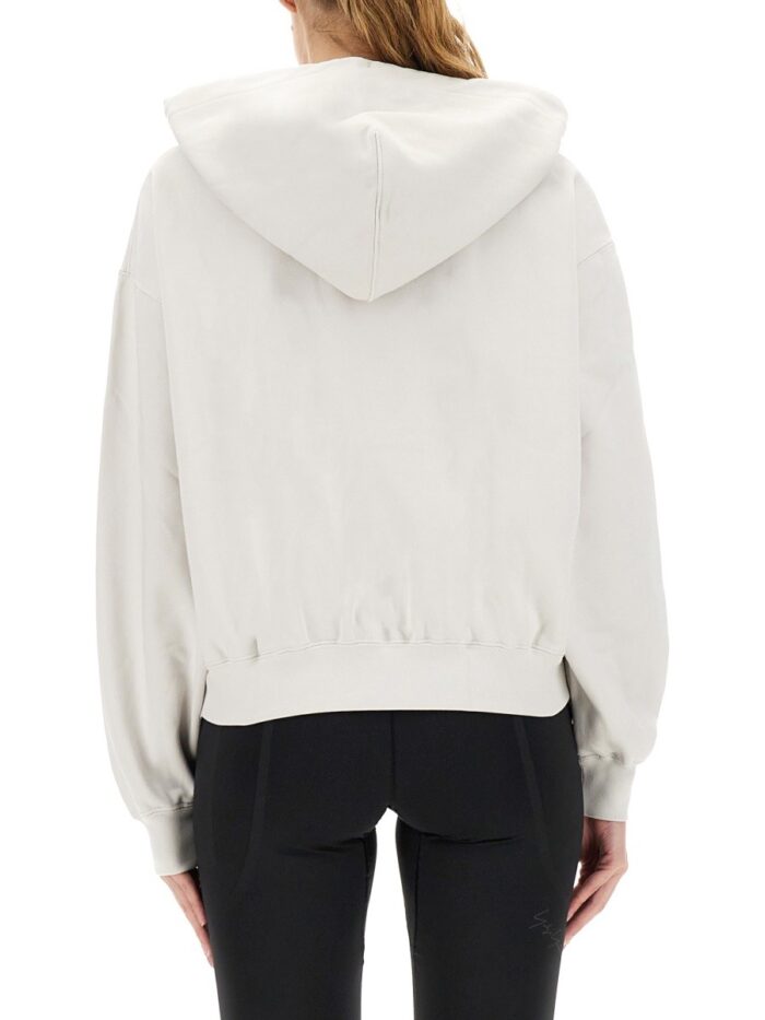 Y - 3 HOODED SWEATSHIRT WITH LOGO