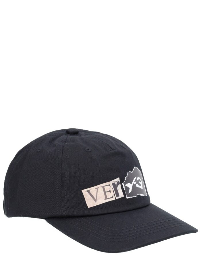 Y - 3 LOGO PRINT BASEBALL HAT