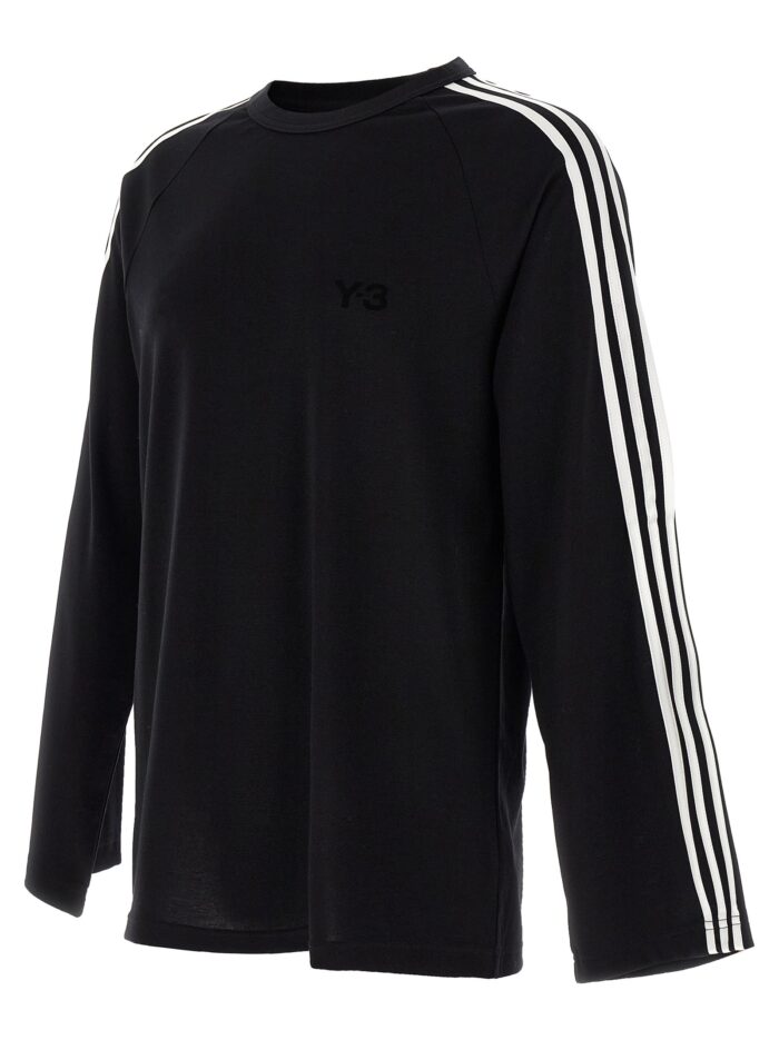 'Y-3 Long Sleeve Tee 3-Stripes' T-shirt