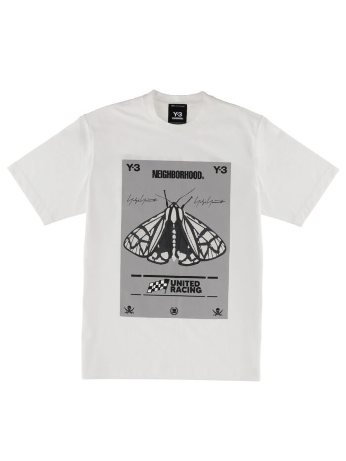 Y - 3 NEIGHBORHOOD T-SHIRT WITH PRINT Y - 3 X NEIGHBORHOOD