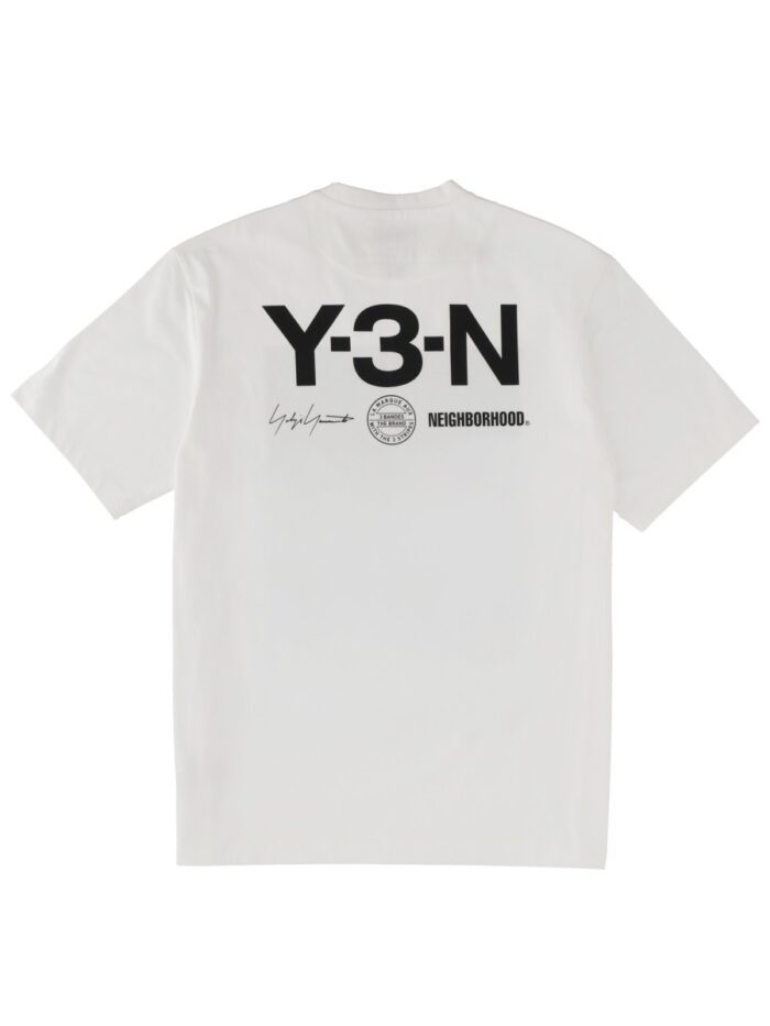y 3 neighborhood t shirt with print y 3 x neighborhood Y - 3 NEIGHBORHOOD T-SHIRT WITH PRINT Y - 3 X NEIGHBORHOOD