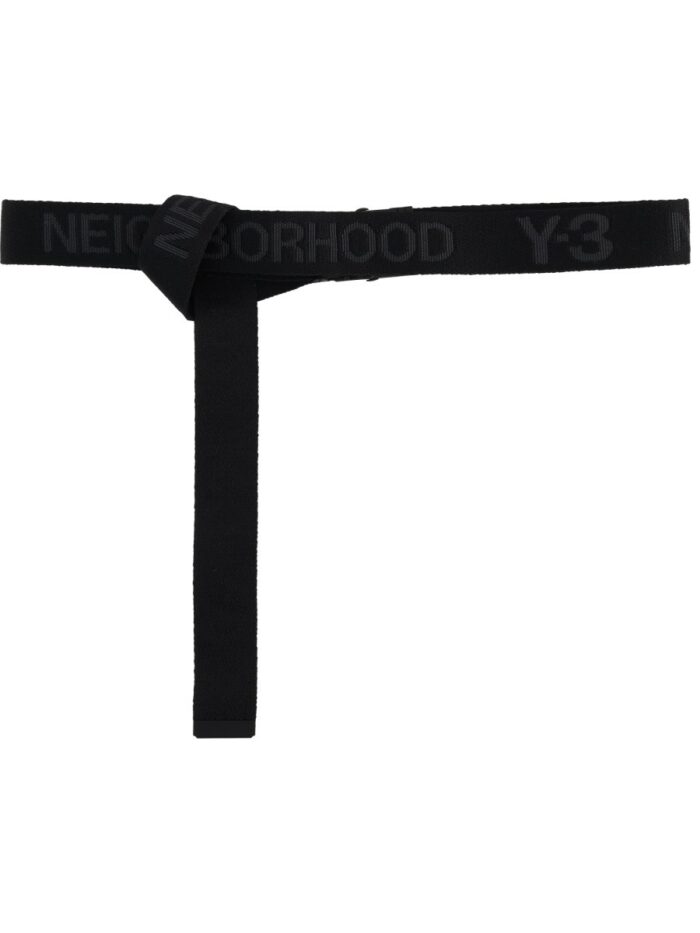 Y - 3 NEIGHBORHOOD "Y-3 X NEIGHBORHOOD" LOGO BELT