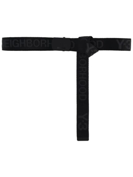 Y - 3 NEIGHBORHOOD "Y-3 X NEIGHBORHOOD" LOGO BELT