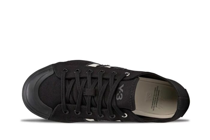 Adidas Y3 Y-3 NIZZA LO        BLACK/BLACK/OWHITE