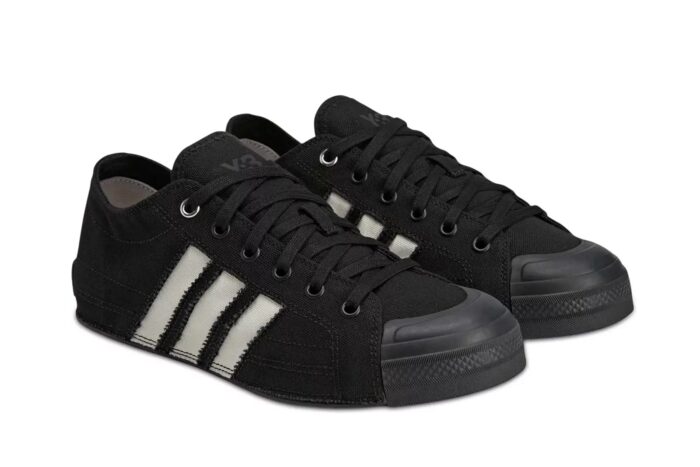 Adidas Y3 Y-3 NIZZA LO        BLACK/BLACK/OWHITE