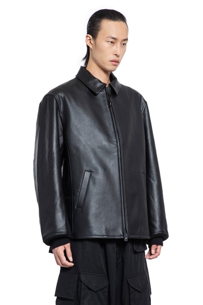 Y-3 Pleather Bomber Jacket