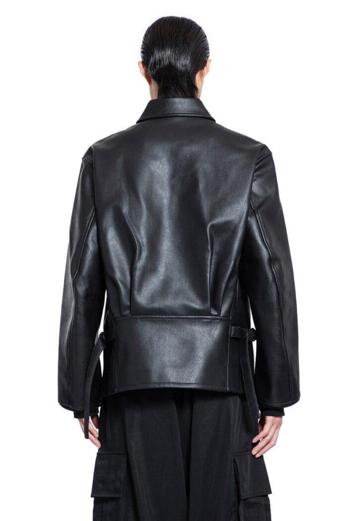 Y-3 Pleather Bomber Jacket