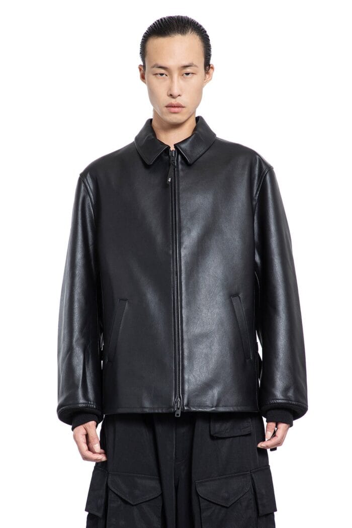 Y-3 Pleather Bomber Jacket