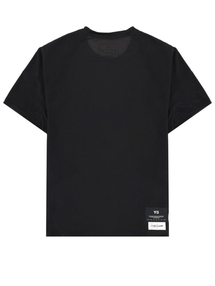 Y - 3 T-SHIRT CON PATCH LOGO