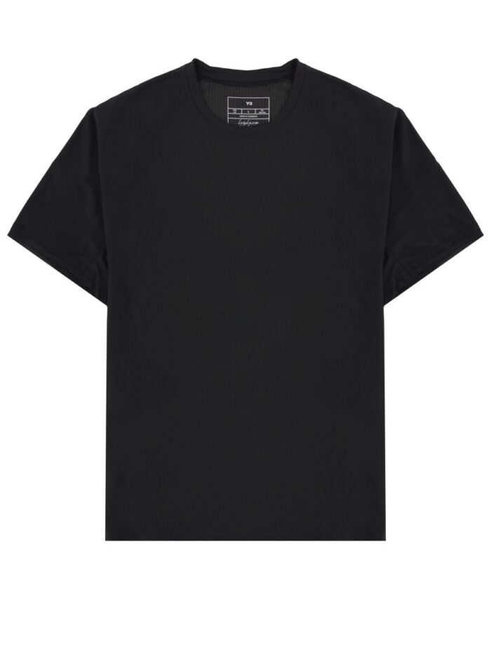 y 3 t shirt con patch logo Y - 3 T-SHIRT CON PATCH LOGO
