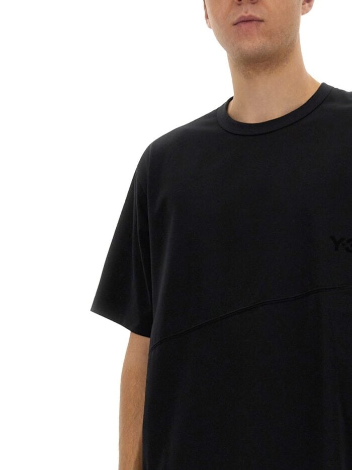 Y - 3 T-SHIRT WITH LOGO