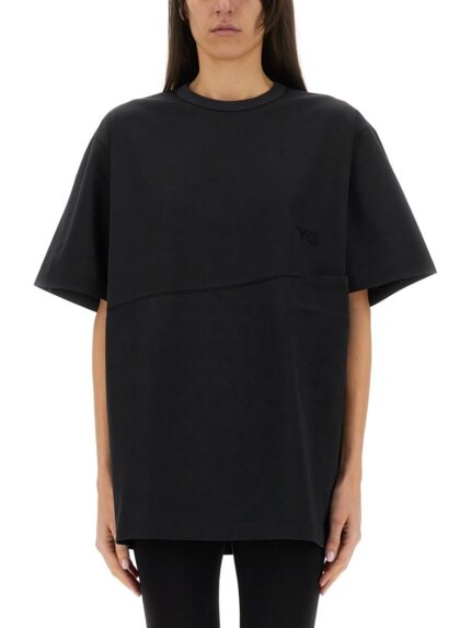 Y - 3 T-SHIRT WITH LOGO