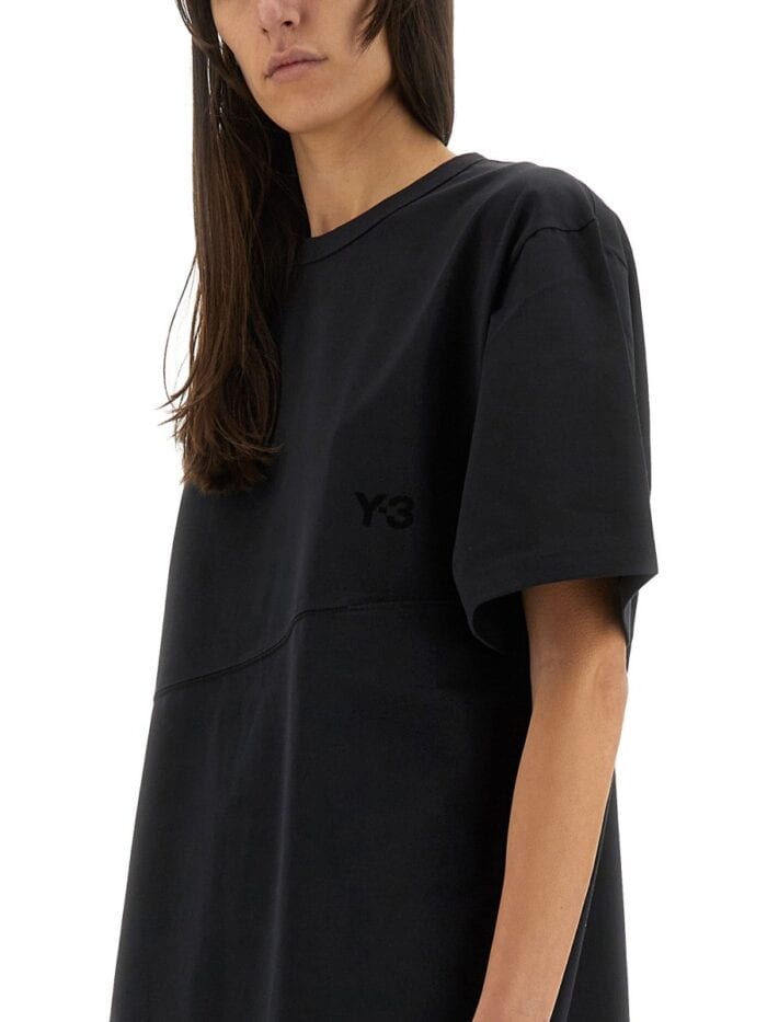 Y - 3 T-SHIRT WITH LOGO