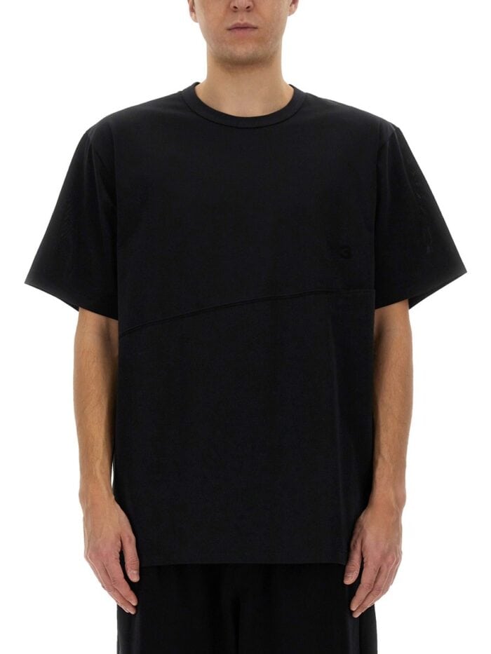 Y - 3 T-SHIRT WITH LOGO