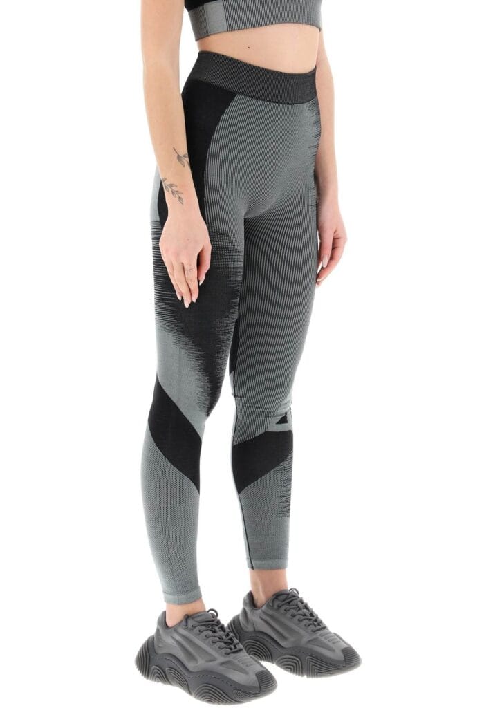 Y-3 Two-tone Knit Leggings