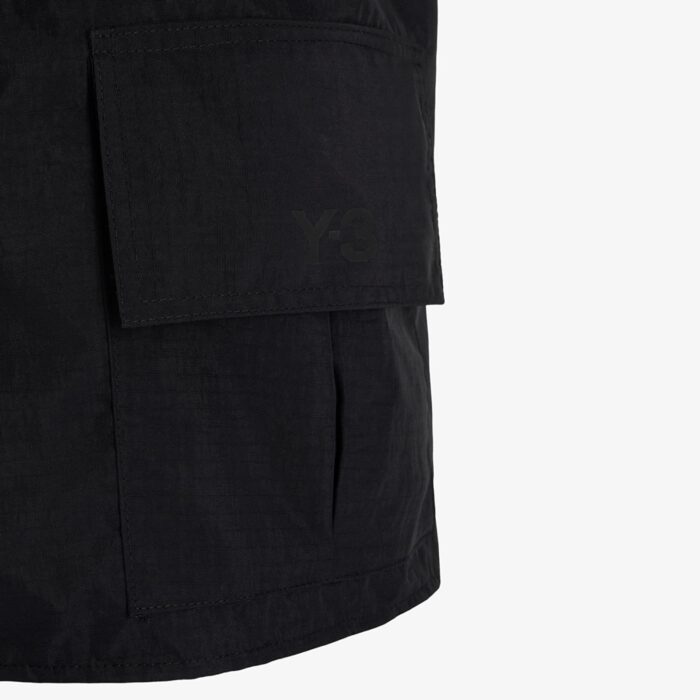 adidas y3 y 3 util hood black Adidas Y3 Y-3 UTIL HOOD BLACK