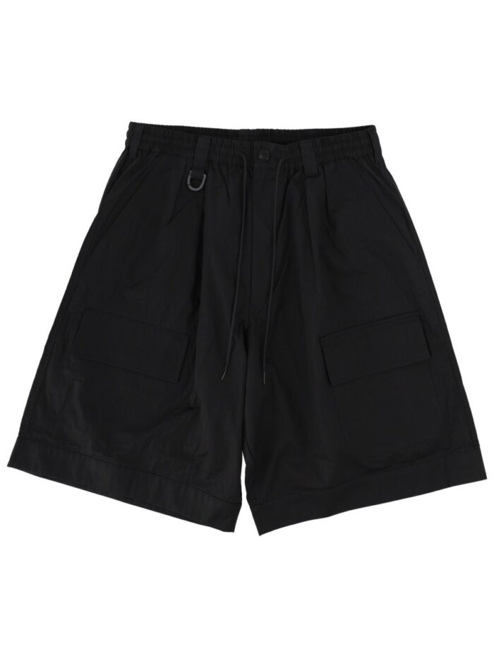 Y - 3 WIDE LEG CARGO SHORTS