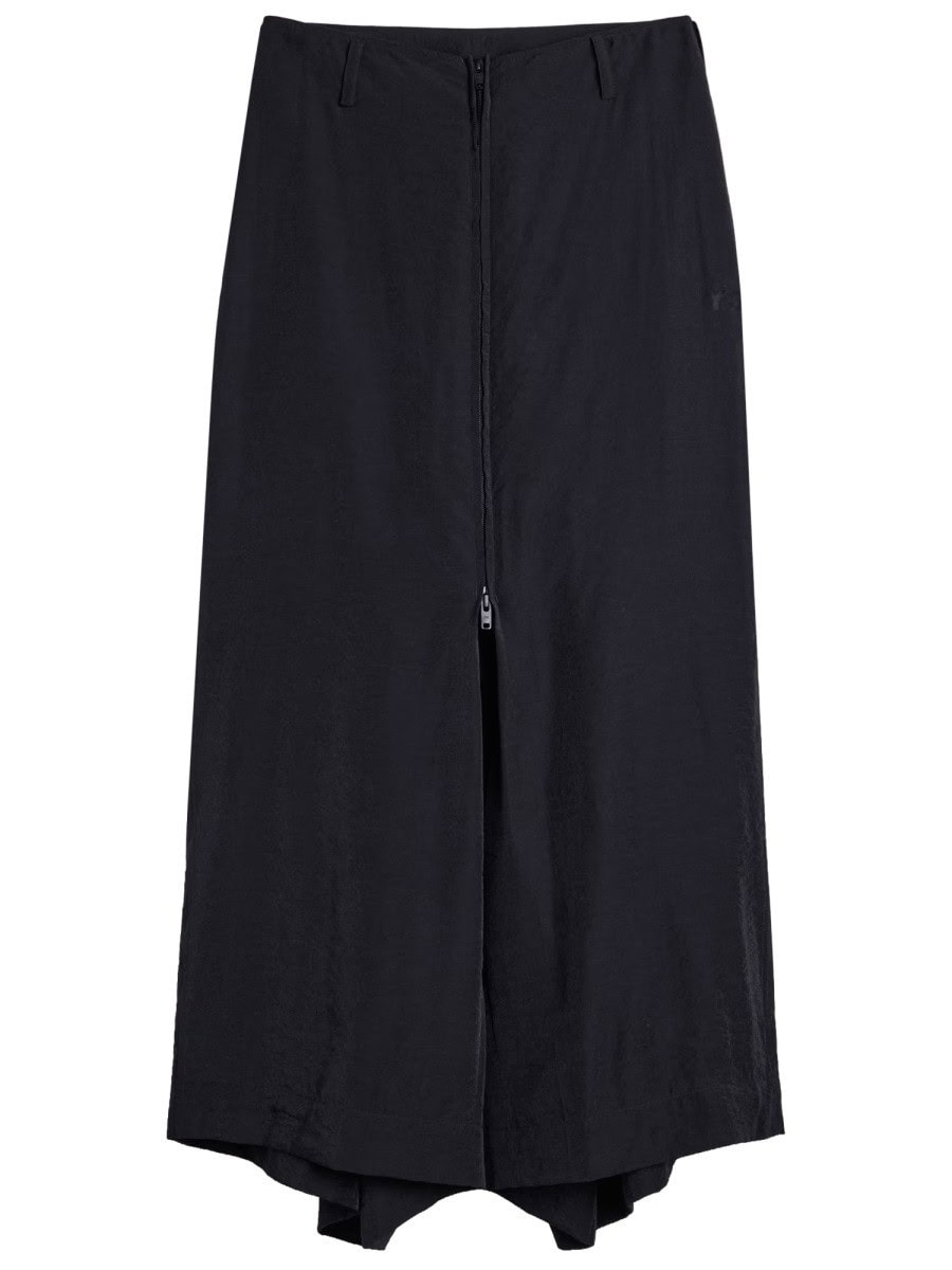 Y - 3 WIDE PANTS WITH ZIPPER