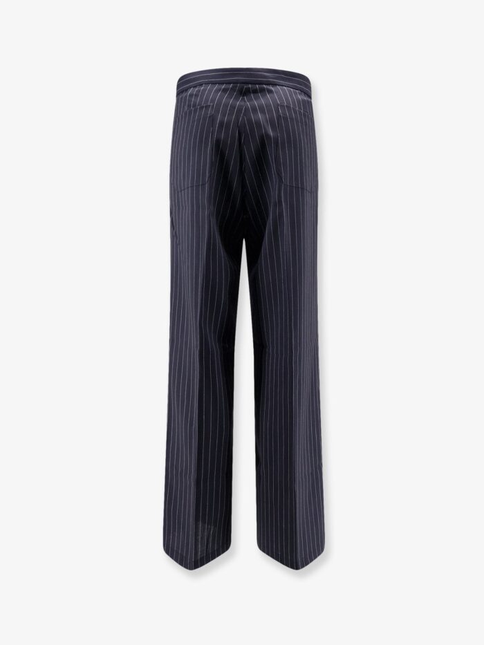 Y-81 Cotton Trousers With Pinstripe Pattern