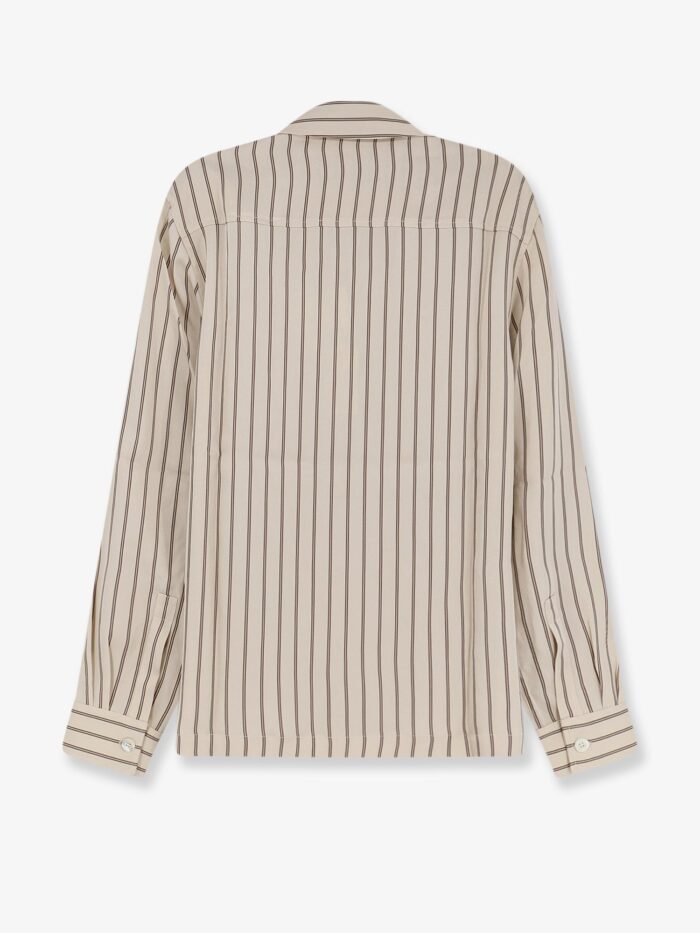 Y-81 Viscose Shirt With Striped Pattern