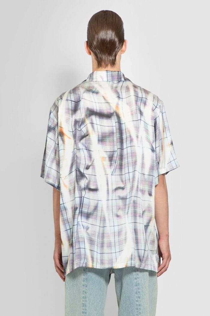 Y/PROJECT Bleached Check Shirt