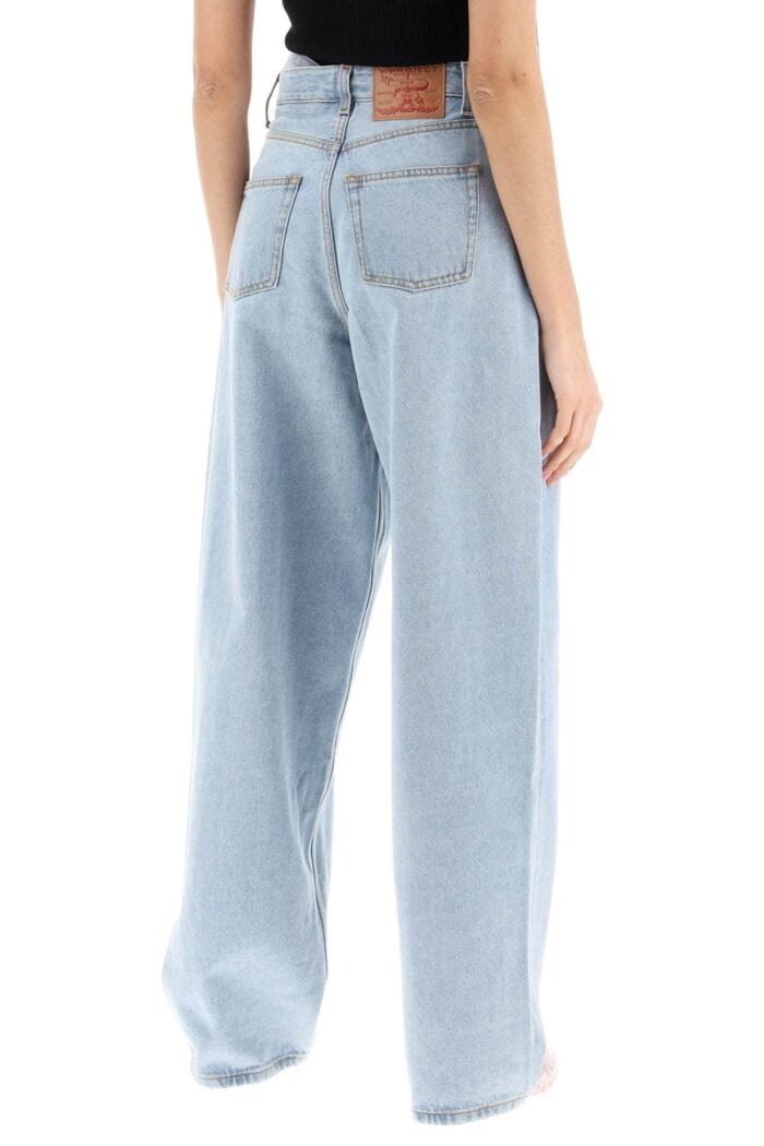 Y PROJECT Evergreen Double-waist Jeans