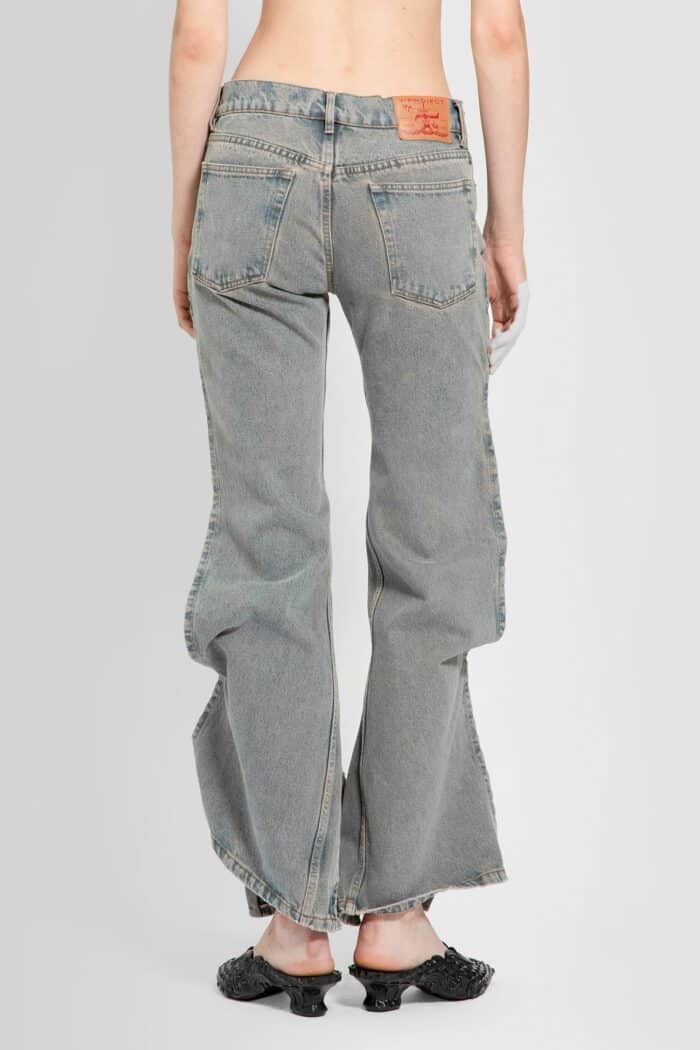 y/project hook and eye slim jeans Y/PROJECT Hook-and-eye Slim Jeans