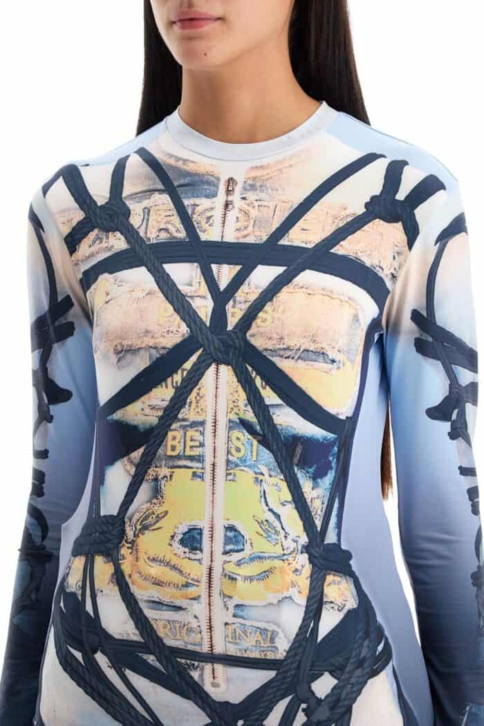 Y PROJECT Long-sleeved Bondage Print