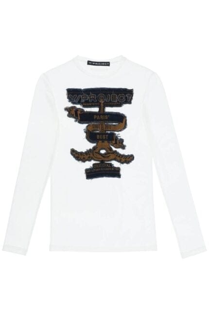 Y Project Paris' Best Long Sleeve Mesh T-shirt