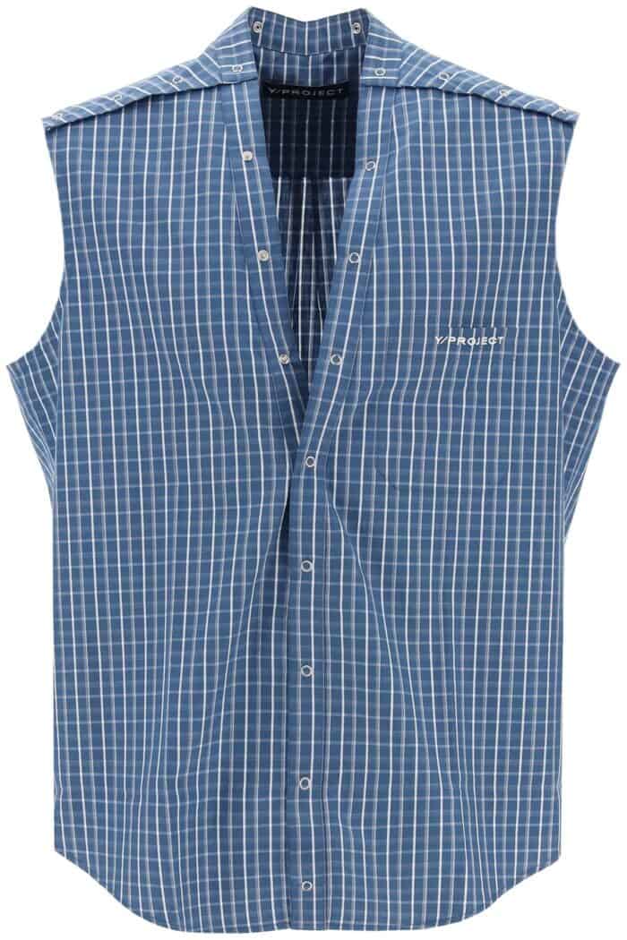 Y PROJECT Sleeveless Madras