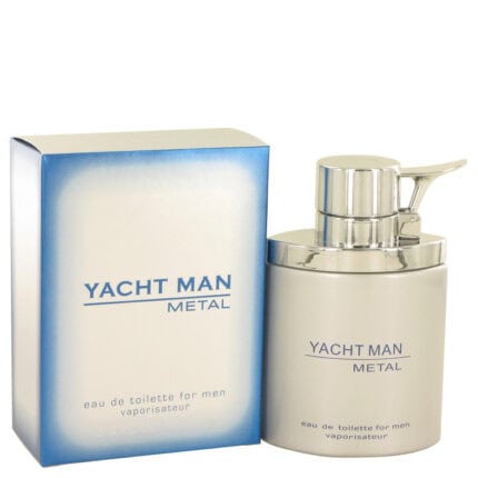 Yacht Man Metal By Myrurgia - Eau De Toilette Spray 3.4 Oz