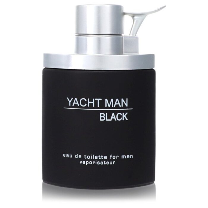 Yacht Man Black By Myrurgia - Eau De Toilette Spray (unboxed) 3.4 Oz - Image 1