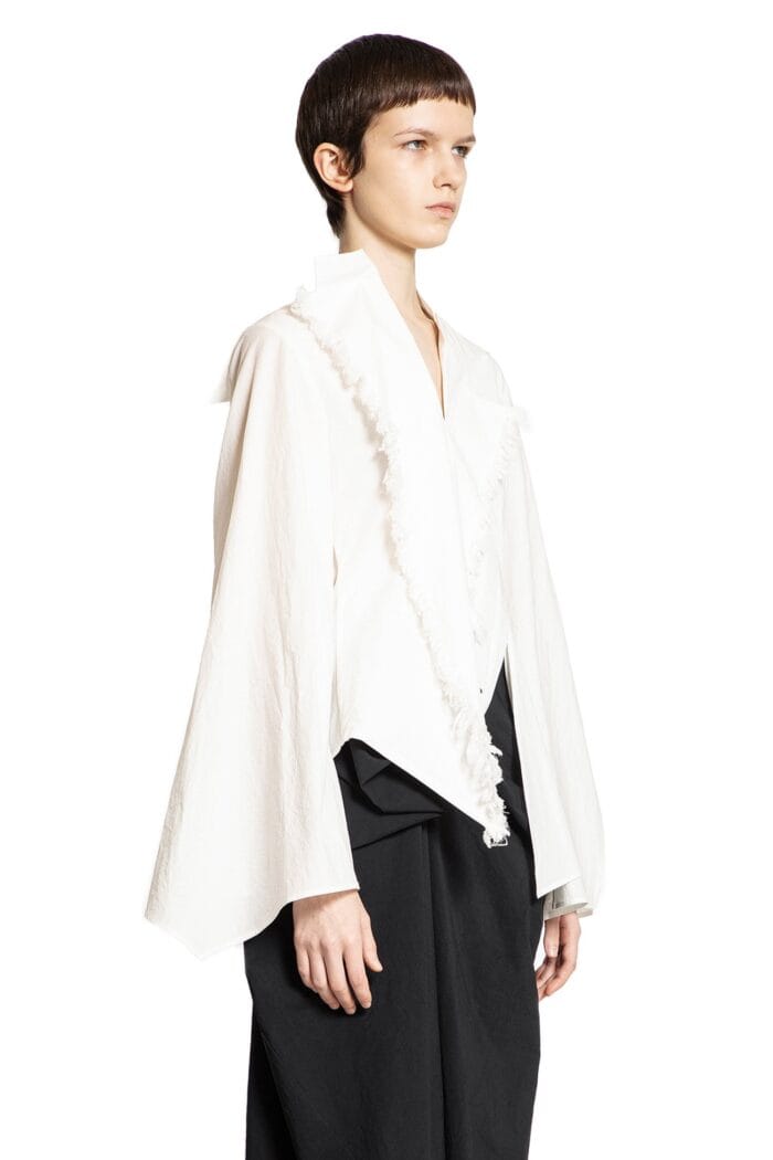 YEHUAFAN Asymmetric Blouse