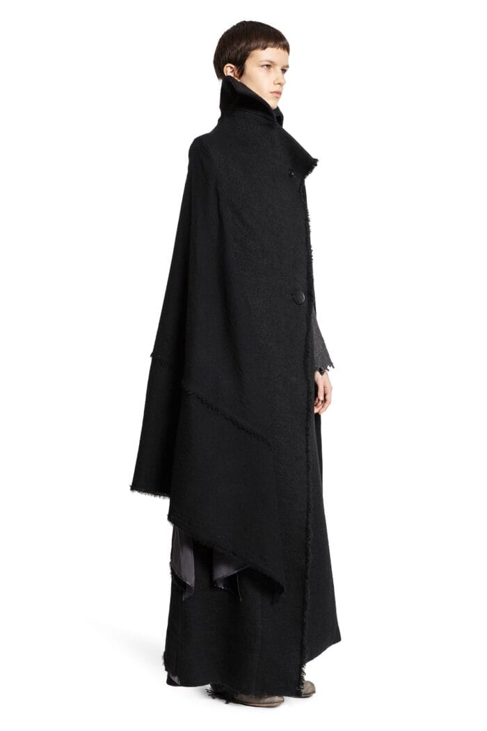 YEHUAFAN Oversized Wool Coat