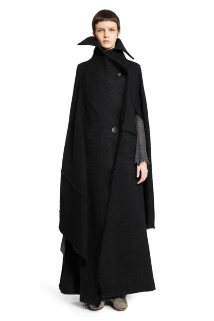 YEHUAFAN Oversized Wool Coat