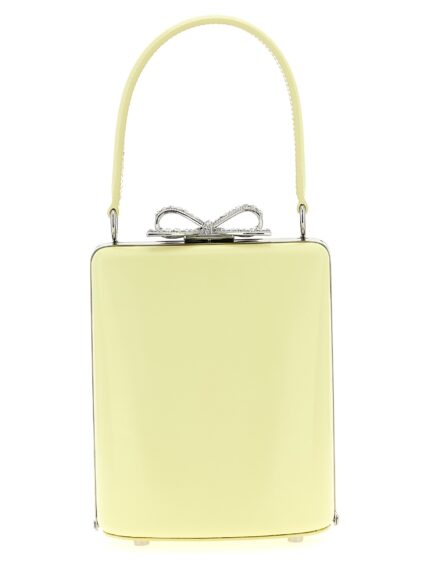 SELF PORTRAIT 'Yellow Leather Bag' Handbag