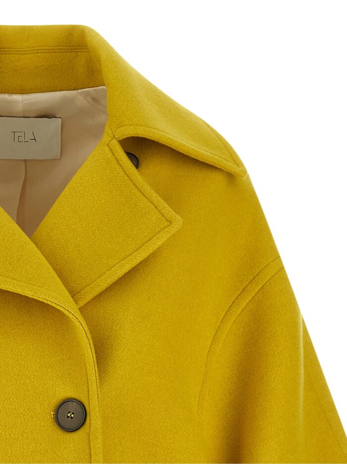 TELA Yellow 'Seth' Coat