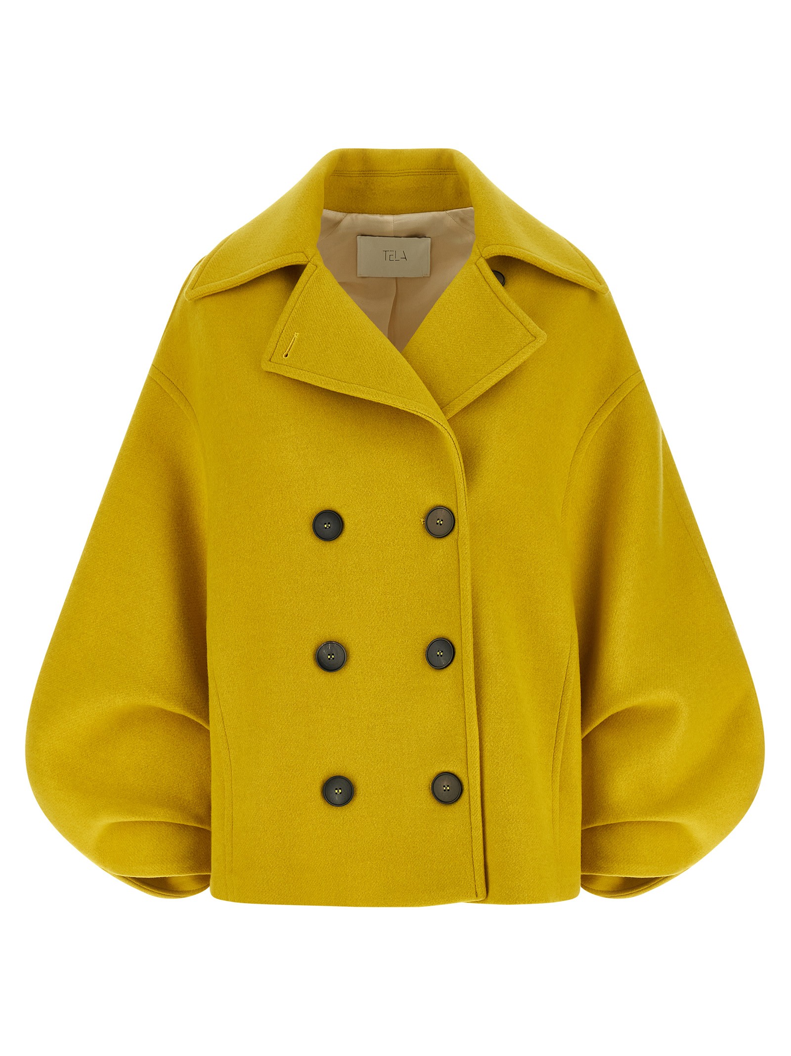 TELA Yellow 'Seth' Coat