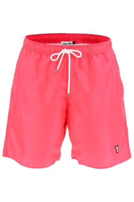 YESIAM Drawstring Swim Trunks