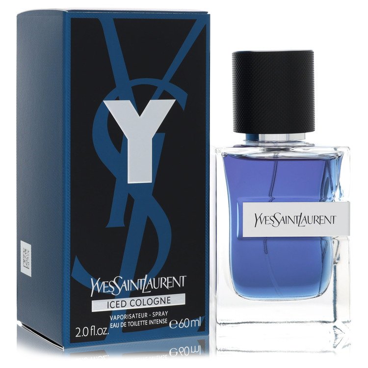 Y Iced Cologne By Yves Saint Laurent - Eau De Toilette Intense Spray 2 Oz