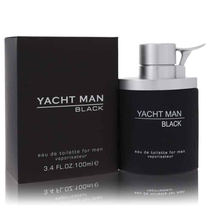 Yacht Man Black By Myrurgia - Eau De Toilette Spray 3.4 Oz