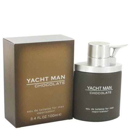 Yacht Man Chocolate By Myrurgia - Eau De Toilette Spray 3.4 Oz