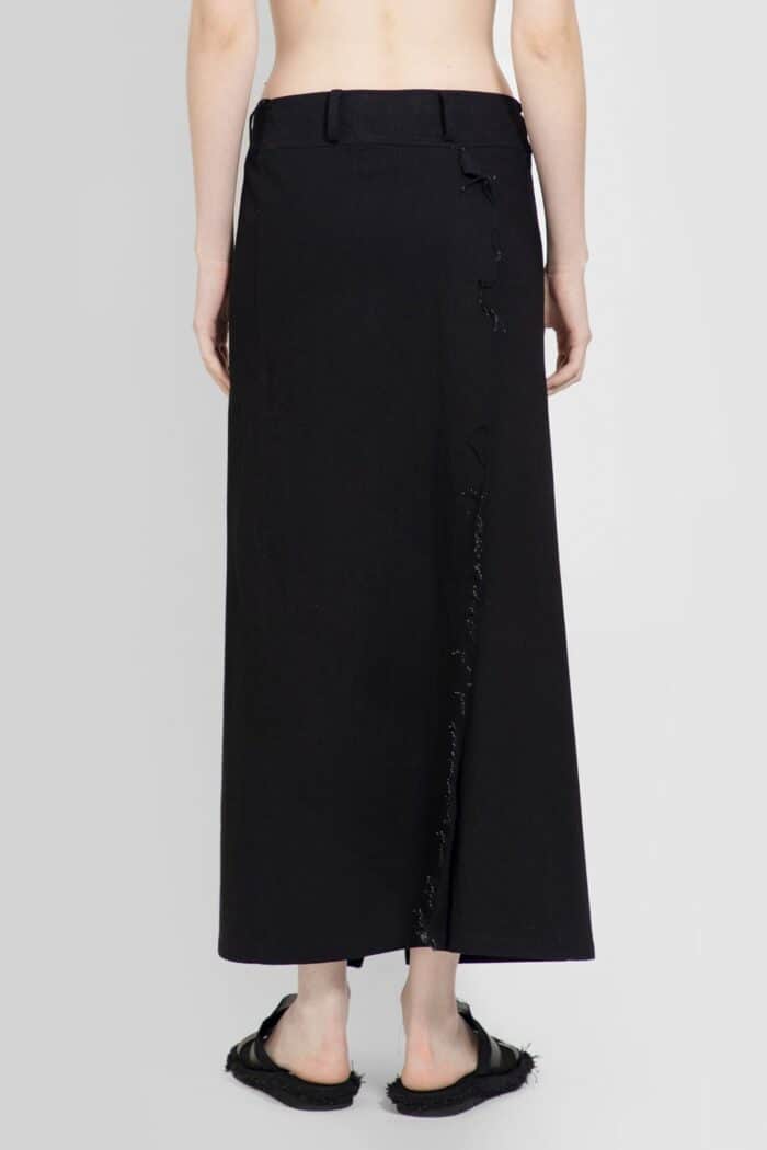 YOHJI YAMAMOTO Belted Wrap Skirt